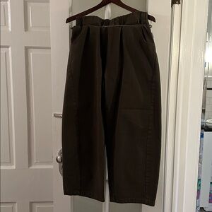 Le Bon Shoppe Women’s Arc Pants, Olive, size large